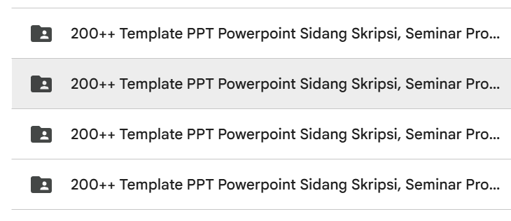 Preview 500+ Template PPT Skripsi