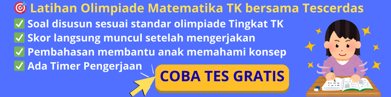 Latihan tes olimpiade soal matematika tk
